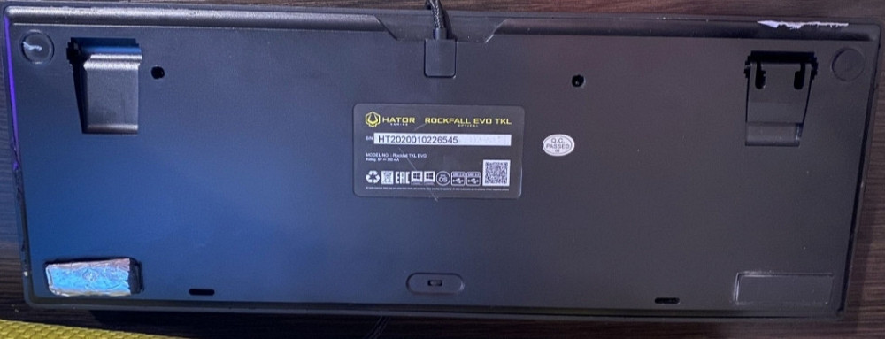 Клавиатура: Hator Rockfall EVO TKL Киев - изображение 1