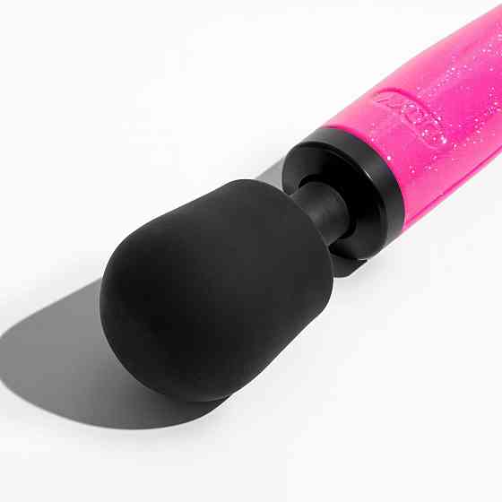 Вібромасажер DOXY Die Cast Massager Hot Pink, дуже потужний, живлення 220В, металевий корпус Sex Aura Київ
