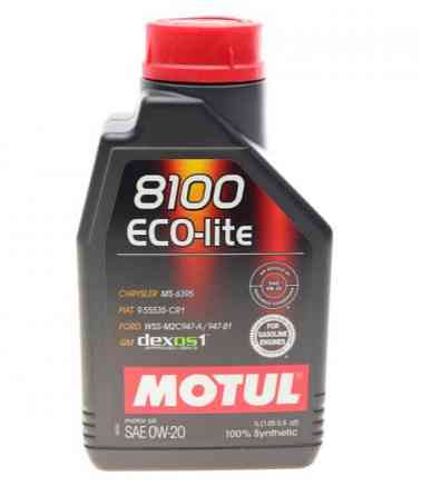 MOTUL 8100 Eco-lite 0W-20 1L (841111 / 104981 / 101525 / 108534) — Синтетична моторна олива GM dexos1 GEN3 | Максимальна економія Ковель