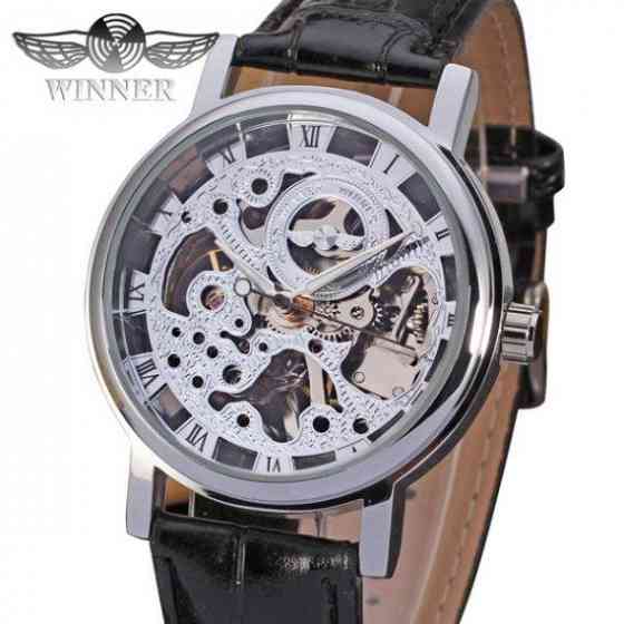 Жіночий наручний класичний годинник Winner Silver II Вінниця