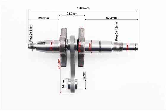 Колінвал, палець 10mm MS-180 + підшипник Киев