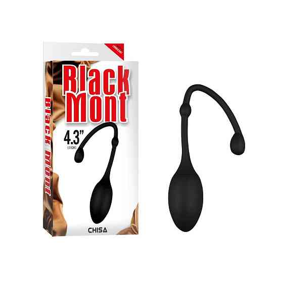 Вагинальное яйцо Chisa Black Mont, черный Sex Aura Киев