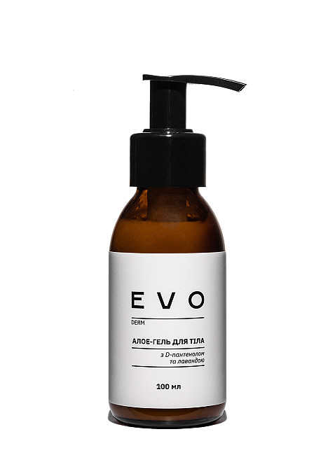 Алоэ-гель для тела з D-пантенолом и лавандой EVO derm 100 мл Киев - изображение 1