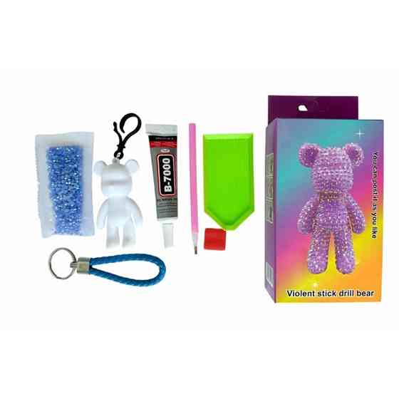 Дитячий набір для творчості "Створи брелок Ведмедик" FV24 Вінниця