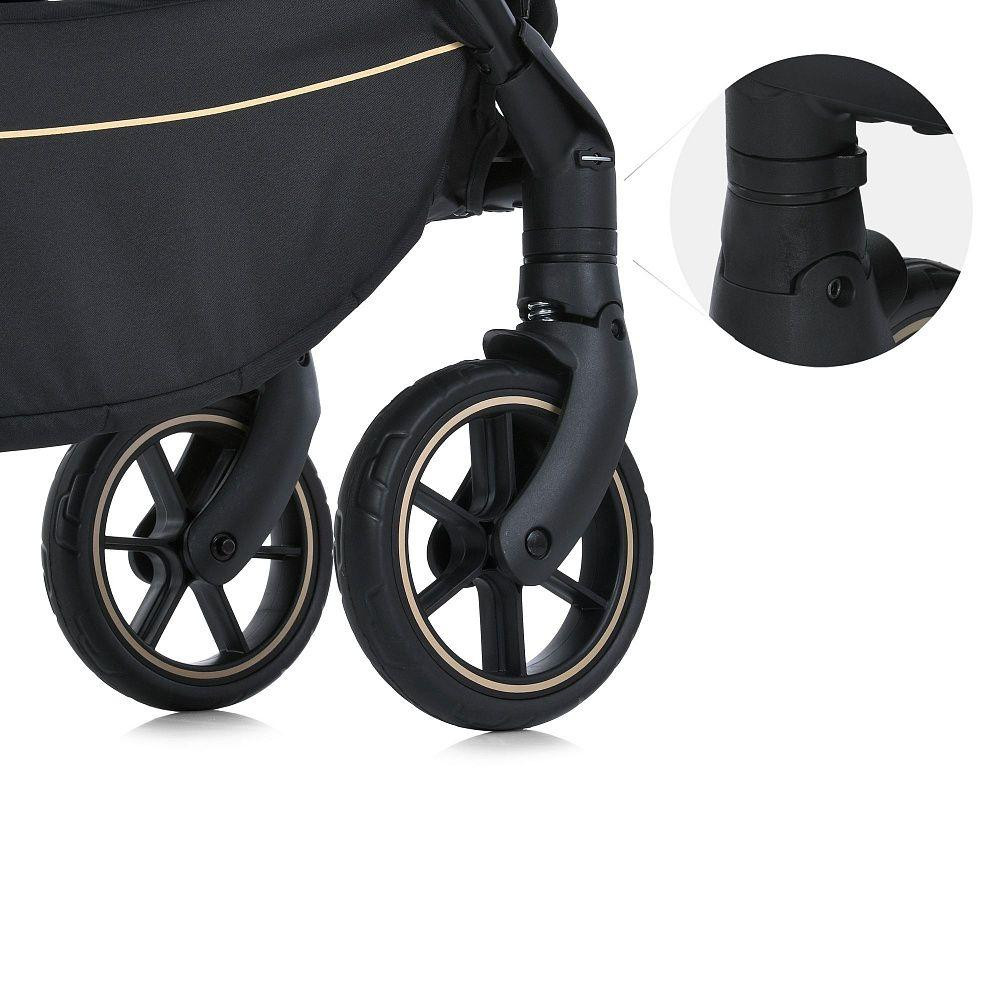 Коляска дитяча EL CAMINO FIJI Gray Matt прогулянкова з чохлом та москітною сіткою Сірий (ME 1113-2) Чернигов - изображение 8