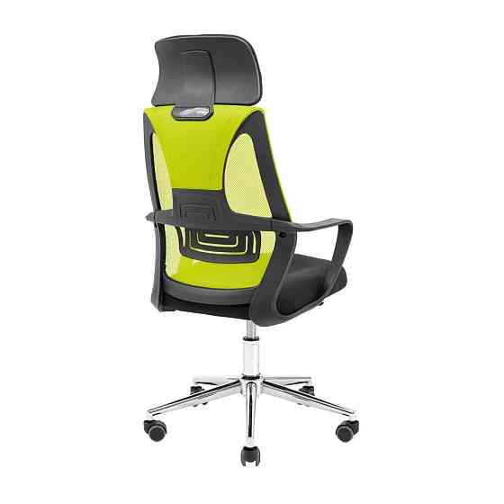 Офисное Кресло Руководителя Profi Piastra Хром Черно-желтый Киев