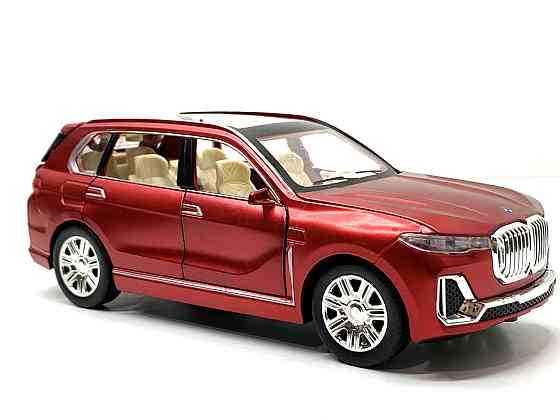 Машинка TK Union Group BMW X7 1:24 звук світло інерція рухомі елементи Червона (GT-05545) Чернігів