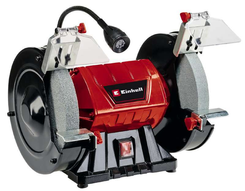 Точило Einhell TC-BG 200 L (4412633) з LED підсвічуванням: 400/185Вт, 2980 об./хв. Київ - фото 1