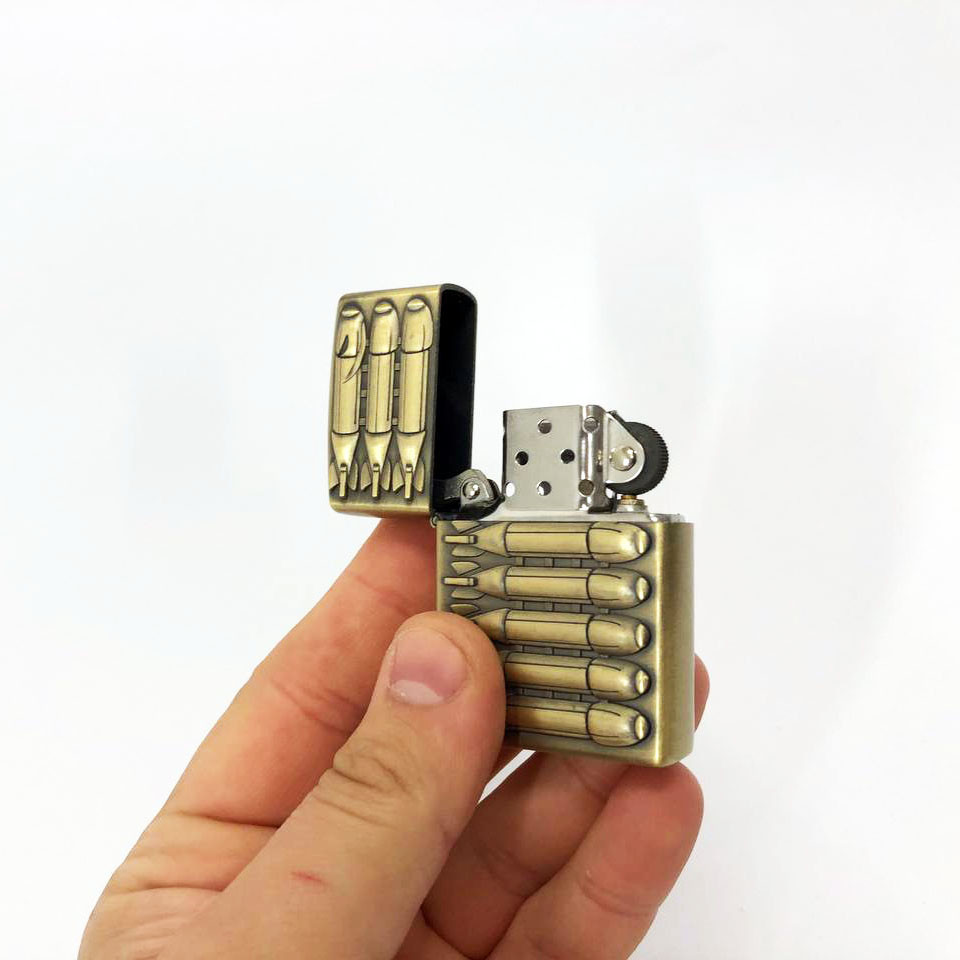 Запальничка бензин 367-2, Оригінальна запальничка бензинова, Запальничка JZ-885 бензинова щаслива Київ - фото 5