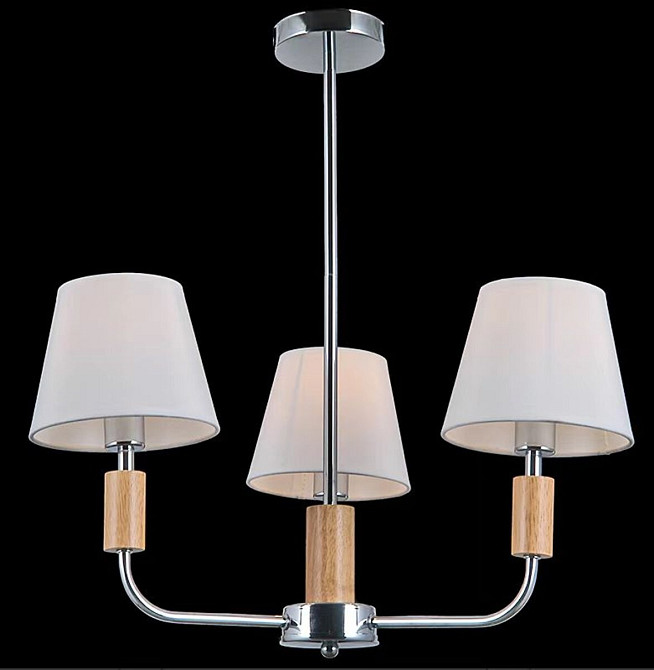 VALESO Люстра класична для вітальні VALESO V16-3 CH хромова Коломия - фото 6