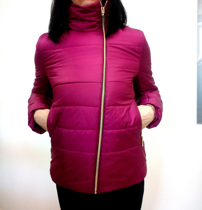 Женская демисезонная куртка ,стеганая курточка 46 Киев - изображение 1