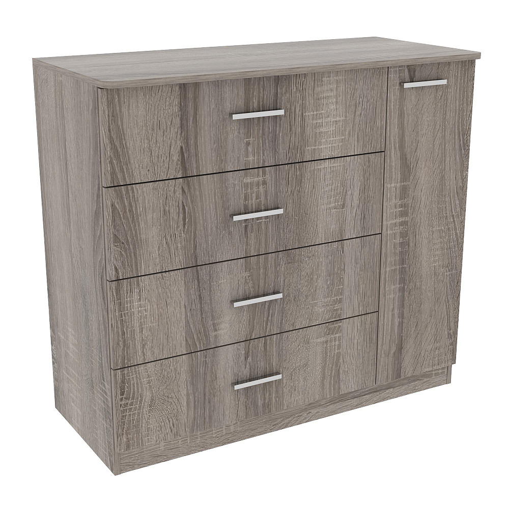 Комод Сабріна №2, Дуб Сонома Трюфель, 1100/500/1000 Львів - фото 1