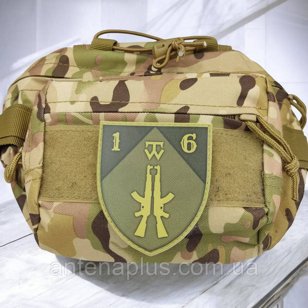 16 отдельный мотопехотный батальон олива патч / шеврон Киев - изображение 3