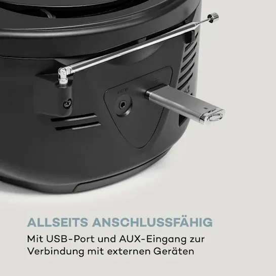 Бумбокс Auna Harper CD Boombox з Німеччини Уцінка Дніпро - фото 5