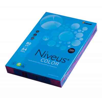 Папір Mondi Niveus COLOR intensive DarkBlue A4, 80g, 500sh (A4.80.NVI.DB49.500) Вінниця