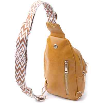 Сумка Vintage З гладкої екошкіри Жовта (22769) Вінниця