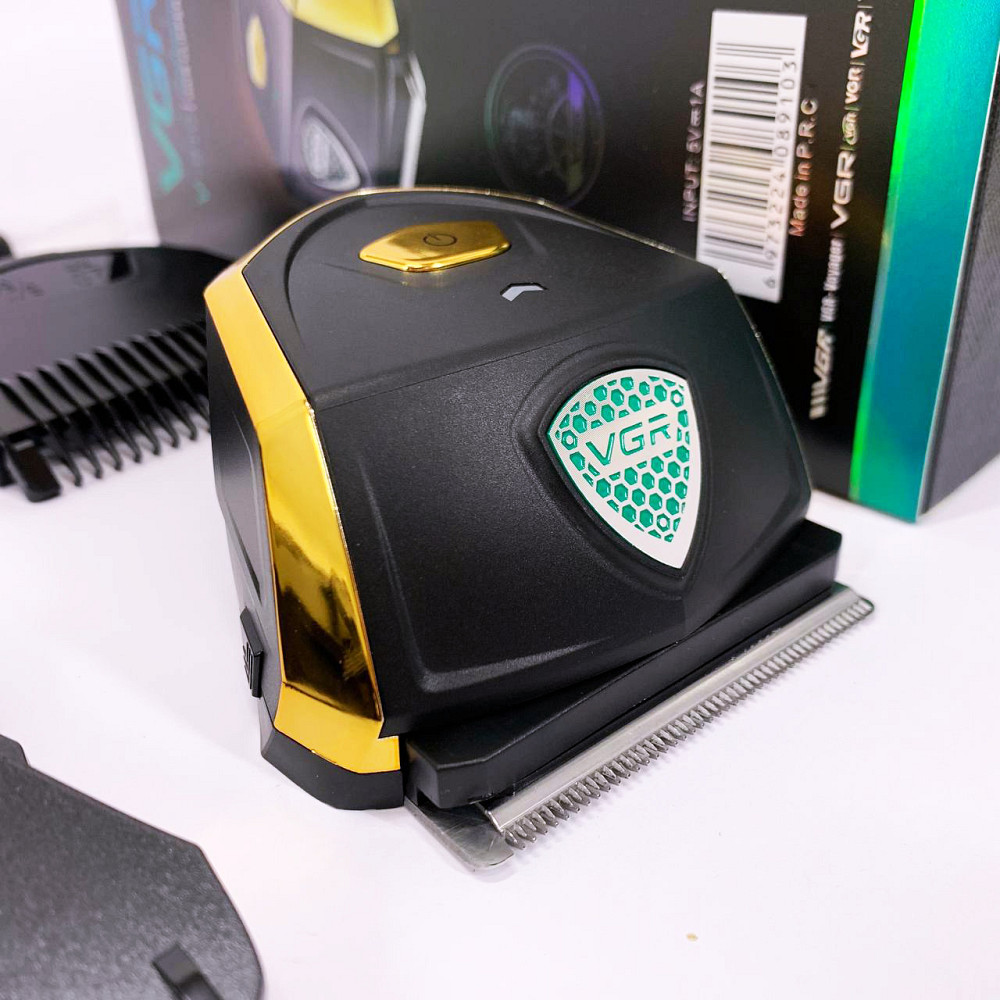 Машинка для разных стрижек аккумуляторная VGR, Машинка для стрижки волос без шума DI-65 Львов - изображение 8