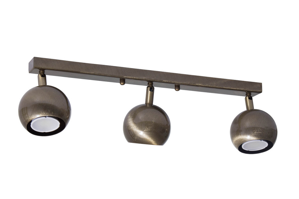 Світильник на планці з поворотними плафонами Е27-3 Core NL 11151-3 BN Київ - фото 3