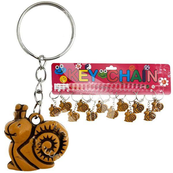 Брелок з кістки Равлик 12 шт Київ - фото 1