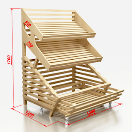 Стойка торговая 