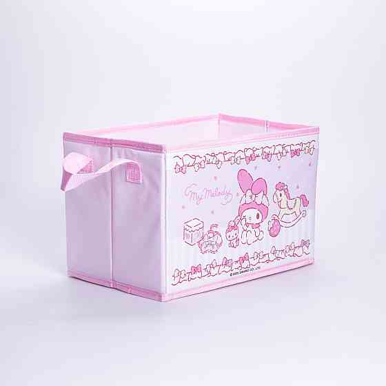 Кошик для іграшок 30×20×20 (см) м'який складаний Рожевий HP-41-7P Коломия