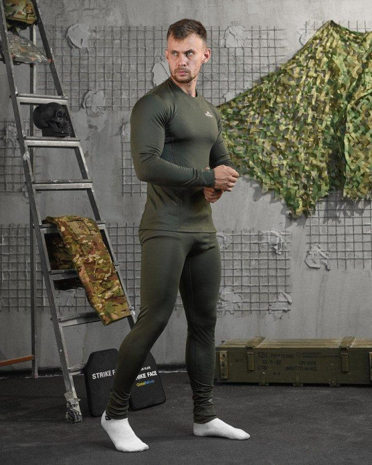 Термобілизна чоловіча тепла якісна Vaude олива 56 Одесса - изображение 3