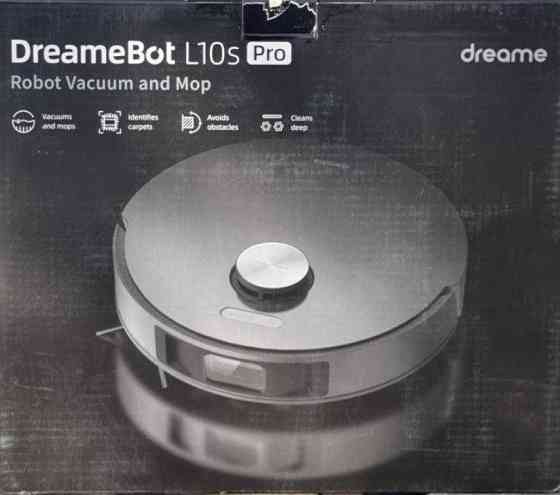 Робот пилосос Dreame L10s Pro МИЮЧИЙ МОЮЩИЙ! Харків