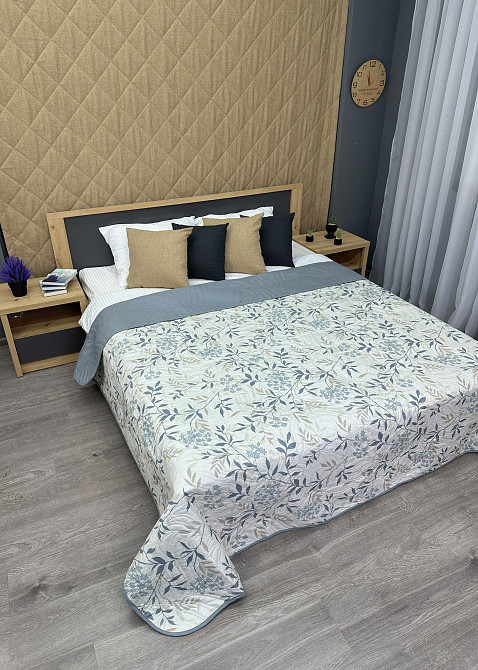 Покривало Decorator Isadora 140х215 см з різнобарвним квітковим принтом (85-173) Київ - фото 3