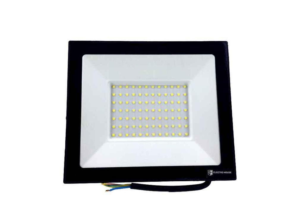 Прожектор LED 100W IP65 ТМ ELECTROHOUSE Solmir Київ - фото 1