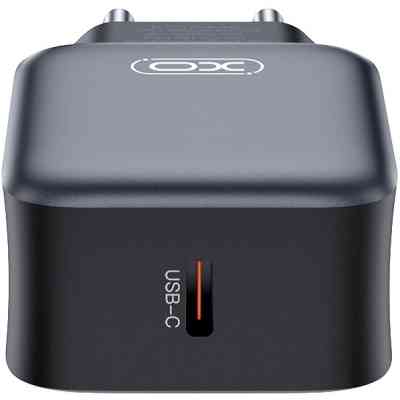 Зарядное устройство XO USB-C PD20W black (L153_Black) Винница