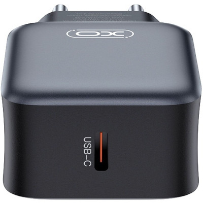 Зарядное устройство XO USB-C PD20W black (L153_Black) Винница - изображение 3
