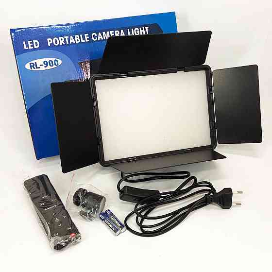 Лампа для фотографий RL-900, Видеосвет LED для профессиональной съемки Заполняющий свет фотосъемки MQ-64 Киев