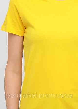 Футболка базовая Stedman Classic-T Unisex женская приталенная желтая (ST2600-SUN ) Киев