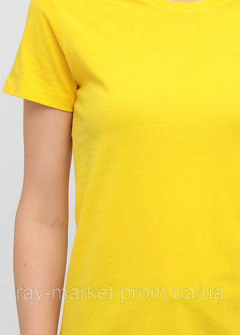 Футболка базовая Stedman Classic-T Unisex женская приталенная желтая (ST2600-SUN ) Киев - изображение 3