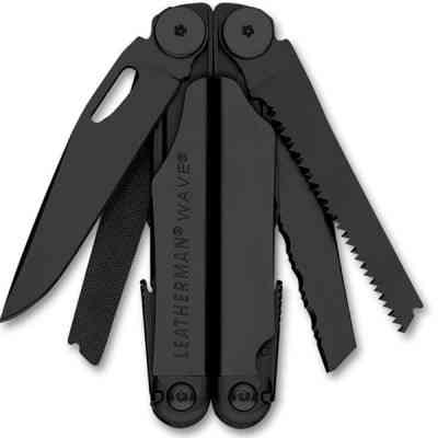 Мультитул Leatherman WAVE PLUS BLACK, синтетический чехол, карт. коробка (832526) Винница