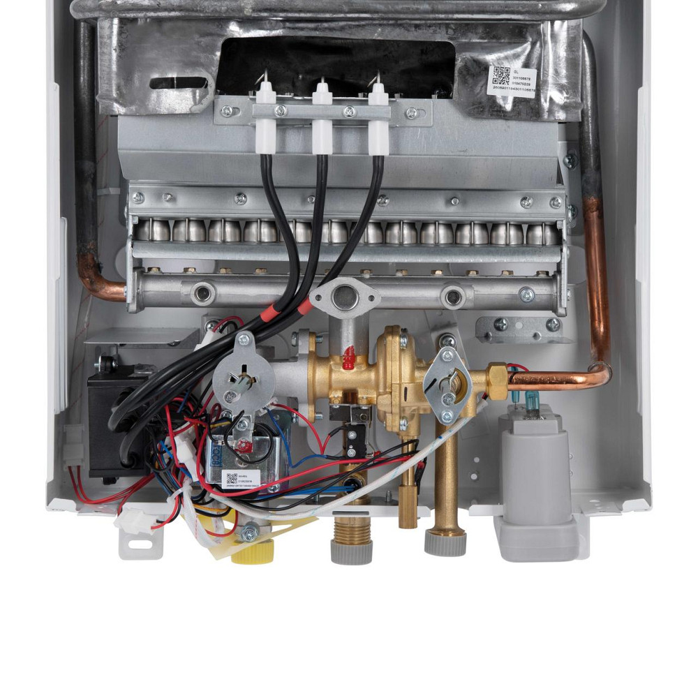 Колонка газова димохідна Thermo Alliance JSD20-10GD 10 л панель зі скла Black Київ - фото 19