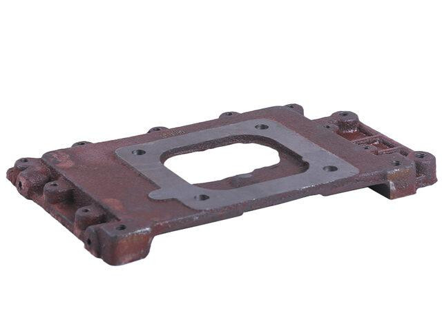 Пластина базова (бачок радіатора нижній) мотоблок 180N Мукачево - фото 1