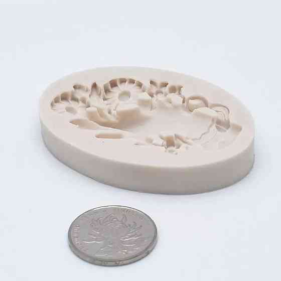 Молд силиконовый Рука 49 на 69 мм серый Киев