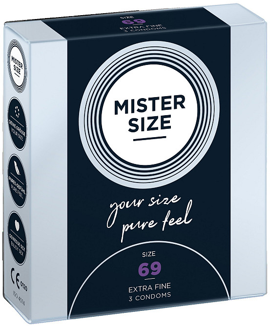 Презервативы Mister Size 69 mm (3шт) Sex Aura Киев - изображение 3