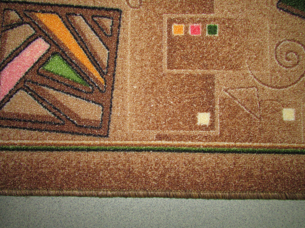 Ковровая дорожка лучшая цена, Коричневый,  Ковёр на отрез, Ширина 2.5м. Каменское - изображение 5