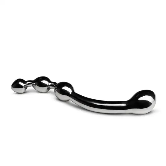 Анально-вагінальний стимулятор Sinner Gear Unbendable – Multi-Stim Pleasure Wand Metal Anal Dildo Львов