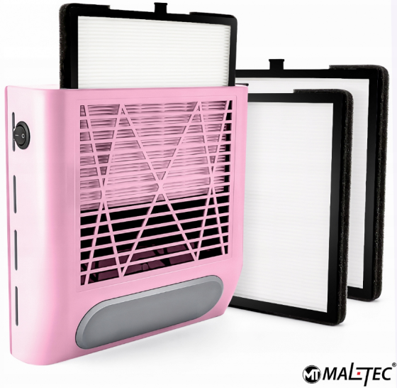 Витяжка для манікюру MalTec 80Вт рожево-пурпурний (Польща) Київ