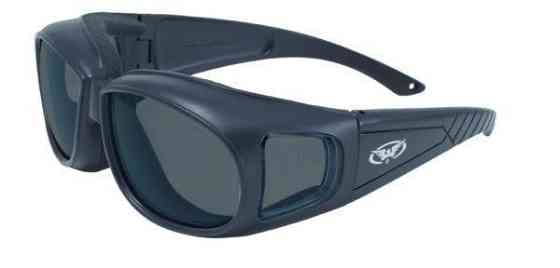 Окуляри захисні з ущільнювачем Global Vision Outfitter (gray) Anti-Fog, чорні Запоріжжя