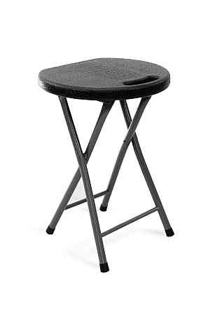 Табурет розкладний Літл, чорний Киев