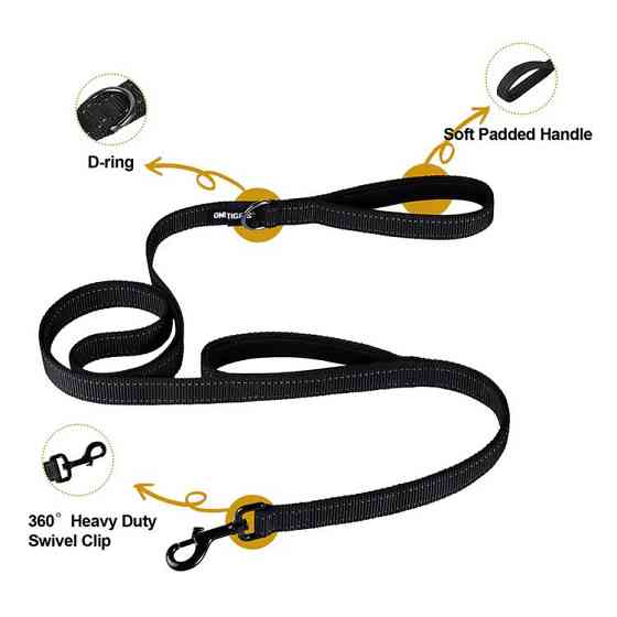 Тактичний повідок для собак OneTigris розмір S 122см Луцк