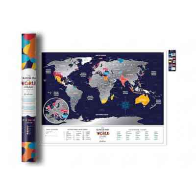Скретч карта 1DEA.me Travel Map Holiday World (13022) Винница