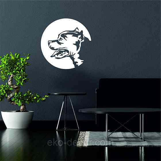 Декоративне настінне Панно «Стафф», Декор на стіну 50*50 см, Білий Київ