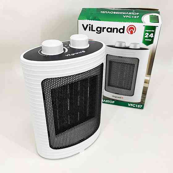 Портативний домашній тепловентилятор ViLgrand VFC157 1500Вт, Обігрівач для житлових приміщень VA-49 Львів