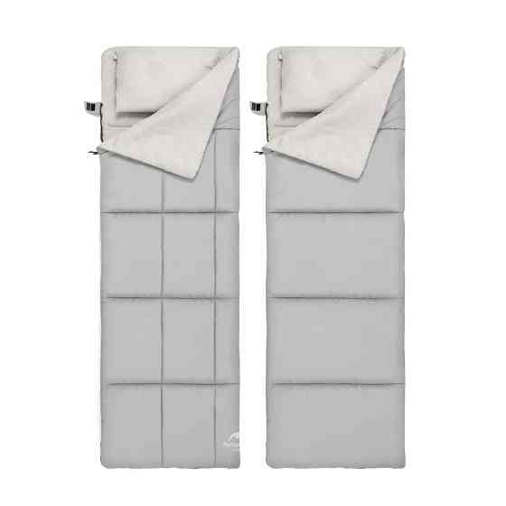 Спальный мешок двухместный Naturehike NH21MSD05 (Голубой) Винница