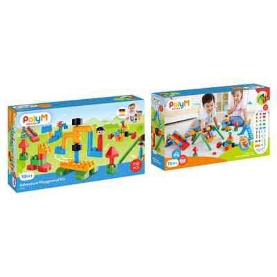 Конструктор PolyM Игровая площадка 110 деталей (760011) Винница